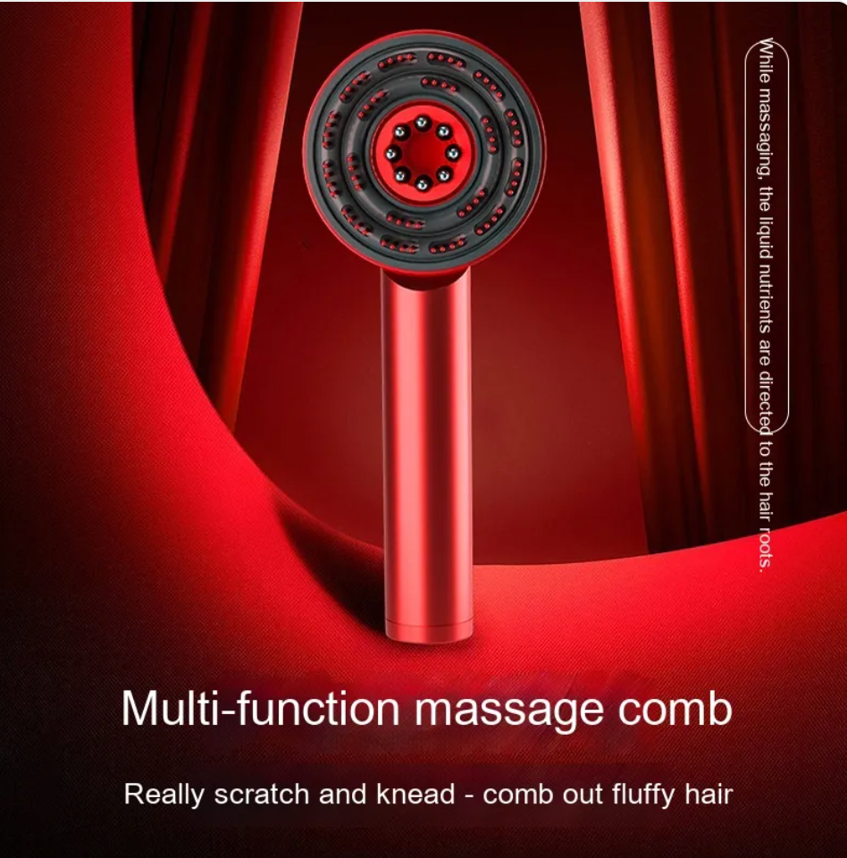 Fluffy Comb Scalp Massager Infrared Hair Care And Beauty