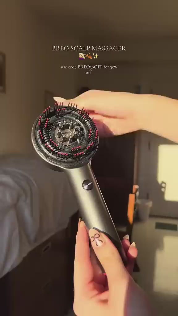 Fluffy Comb Scalp Massager Infrared Hair Care And Beauty